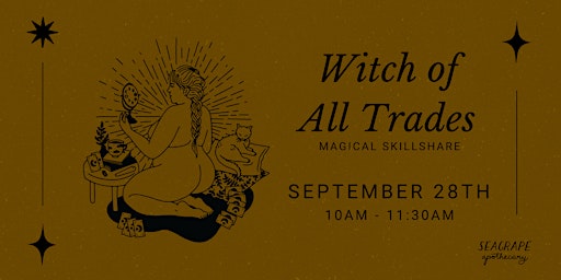 Hauptbild für Witch of All Trades - Magical Skillshare