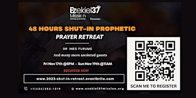 Primaire afbeelding van 48 Hours  Shut-In Prophetic Prayer Retreat 2024