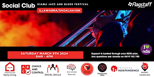 Kiama Jazz and Blues Festival- Programs for People with Disabilities primary image