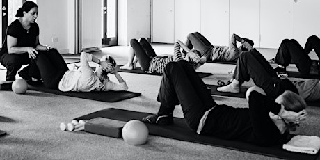 4-week introduction to the fundamentals of Mat Pilates