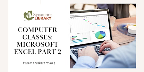 Computer Classes:  Microsoft Excel Part 2