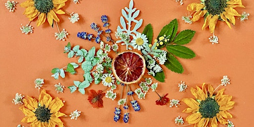 Primaire afbeelding van Gin Botanical Art Workshop with Pressed Flowers
