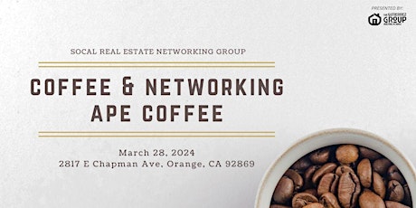 Coffee & Networking @ APE COFFEE