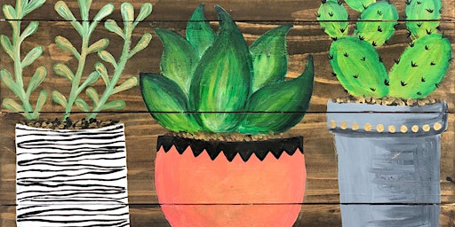 Image principale de So Prickin’ Cute - Paint and Sip by Classpop!™