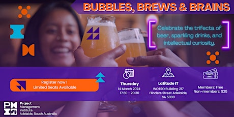 Bubbles, Brews & Brains primary image