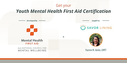 Hauptbild für Youth Mental Health First Aid Training