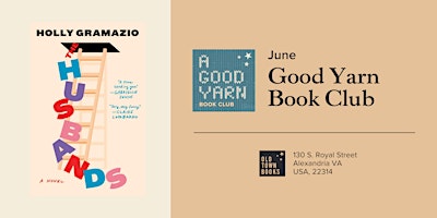 June Good Yarn Book Club: The Husbands by Holly Gramazio  primärbild