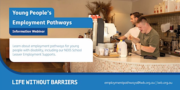 Young People's Employment Pathways - Information Webinar (WA)