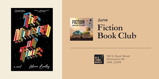 June Fiction Book Club: The Ministry of Time by Kaliane Bradley  primärbild