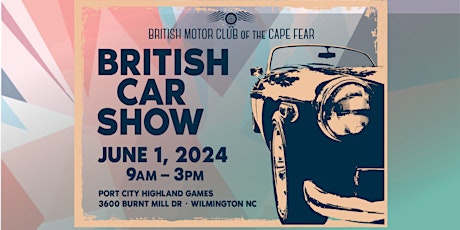 British Motor Club of the Cape Fear 2024 Car Show