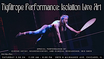 Tightrope Performance: Isolation Live Art