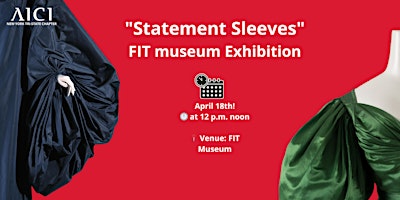 Statement Sleeves FIT museum Exhibition primary image