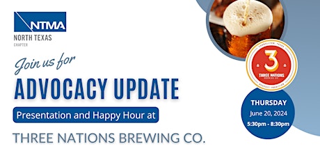 Advocacy Presentation at 3 Nations Brewery