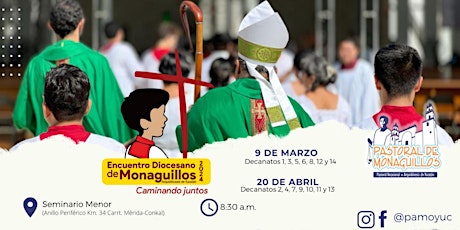 Image principale de Encuentro Diocesano de Monaguillos 2024 - Decanatos 1, 3, 5, 6, 8, 12, 14