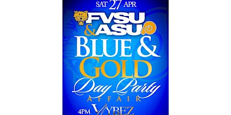 Blue and Gold Day Party Affair