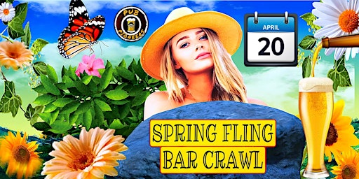 Image principale de Spring Fling Bar Crawl - San Diego, CA