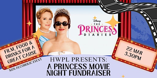 Royal Reels: A Princess Movie Night Fundraiser primary image