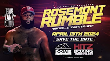 Image principale de Hitz Boxing Presents: THE ROSEMONT RUMBLE
