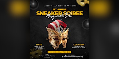 Imagem principal do evento Sneaker Soiree Masquerade Ball