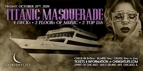 Chicago Halloween Party Cruise | Pier Pressure® Titanic Masquerade