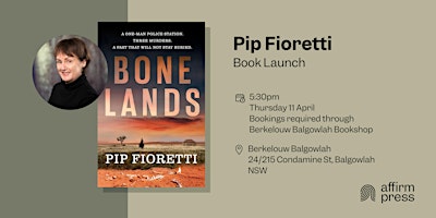 Primaire afbeelding van Book Launch with Pip Fioretti