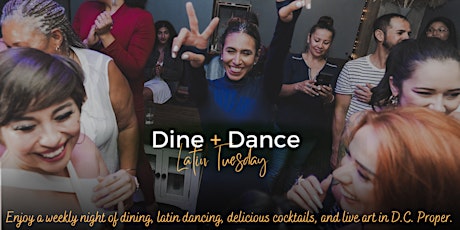 DINE + DANCE Latin Tuesday at LIMA Twist. Bachata Class by NOELIA