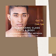 Male Waxing Course. Body and face waxing class and education