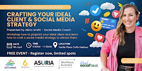 Imagem principal do evento Crafting your ideal client and social media strategy