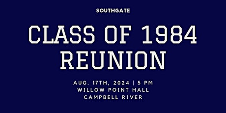 Southgate Grad 84 Reunion