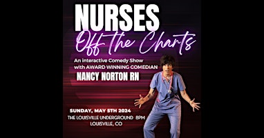 Imagem principal do evento Nurses Off the Charts - A Standup Comedy Show