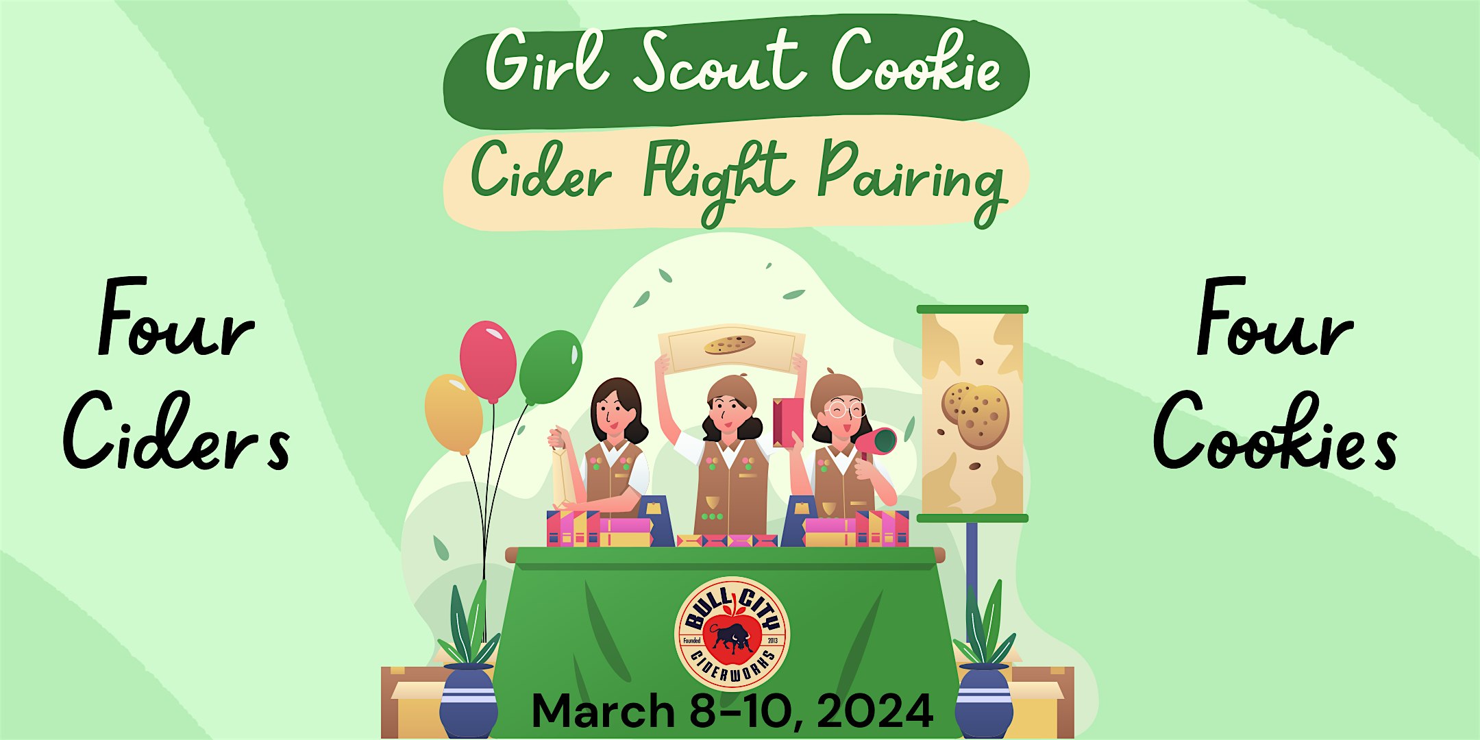 Girl Scout Cookie & Cider Pairing (BCC Lexington)