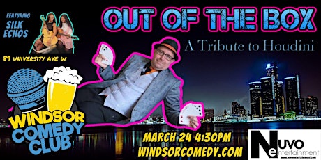 Windsor Comedy Club PROSHOW: Out of the Box with Bill nuvo primary image