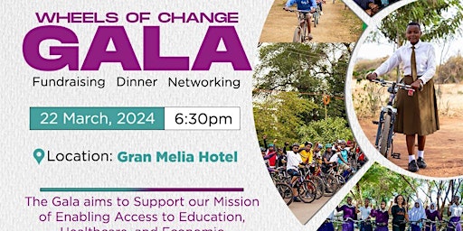 Imagem principal do evento Wheels of change Gala