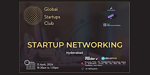 Primaire afbeelding van GLOBAL STARTUPS CLUB l STARTUP NETWORKING