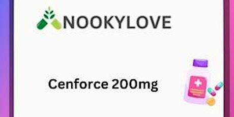 Cenforce 200mg(Sildenafil Citrate) Tablets | ED Tablets-Nookylove