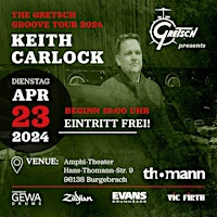 Hauptbild für The Gretsch Groove Tour 2024 | Keith Carlock | Musikhaus Thomann