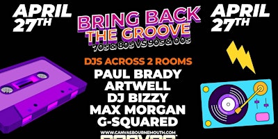 Bring Back The Groove primary image