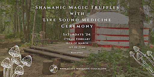 Shamanic Magic Truffles Ceremony with Sound Medicine primary image
