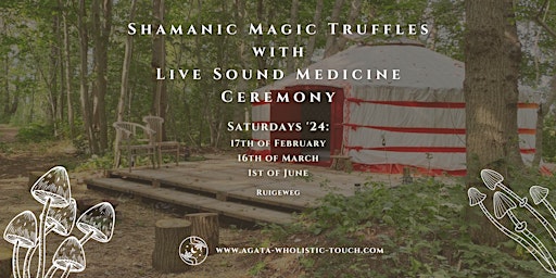 Imagem principal de Shamanic Magic Truffles Ceremony with Sound Medicine