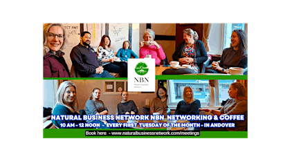 NBN Informal Networking & Coffee Morning, 10 am - 12 noon, in Andover, UK.