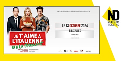 Je t'aime à l'italienne et à la marocaine - Bruxelles primary image