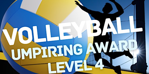 Primaire afbeelding van Volleyball Umpiring Award Level 4