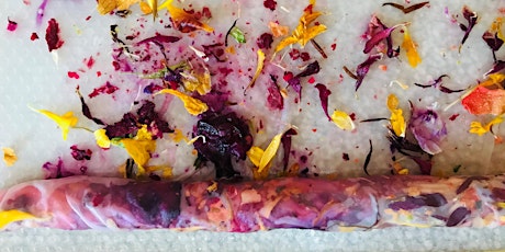 Botanical dyed Silk Scarf Workshop