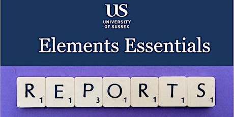 Elements Essentials: Reports