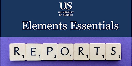Imagen principal de Elements Essentials: Reports