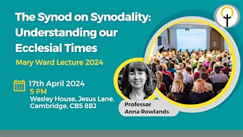 Mary Ward Lecture - The Synod on Synodality primary image