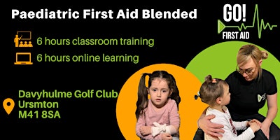 Image principale de Paediatric First Aid Blended - Urmston, Manchester