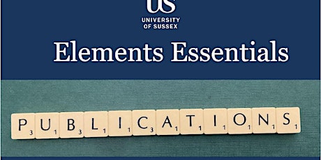 Elements Essentials: Publications