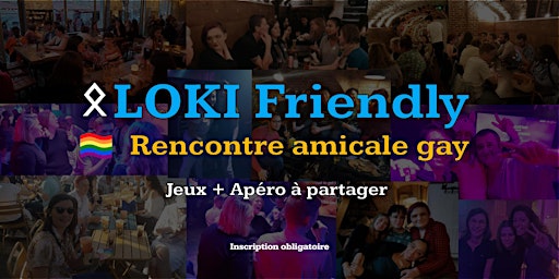 Loki Friendly : Rencontre amicale gay - Avril 2024 primary image