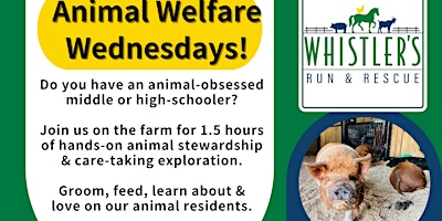 Primaire afbeelding van Animal Welfare Wednesdays